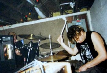 Live @ a house party, south Minneapolis, early 1996.
