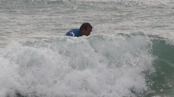 115 Tricky maneuver by the Aussie boy!!! .........head dip on the back of the wave.....
