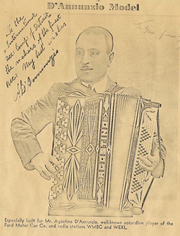 Joe Recchia Michigan Accordionist Family Legacy
