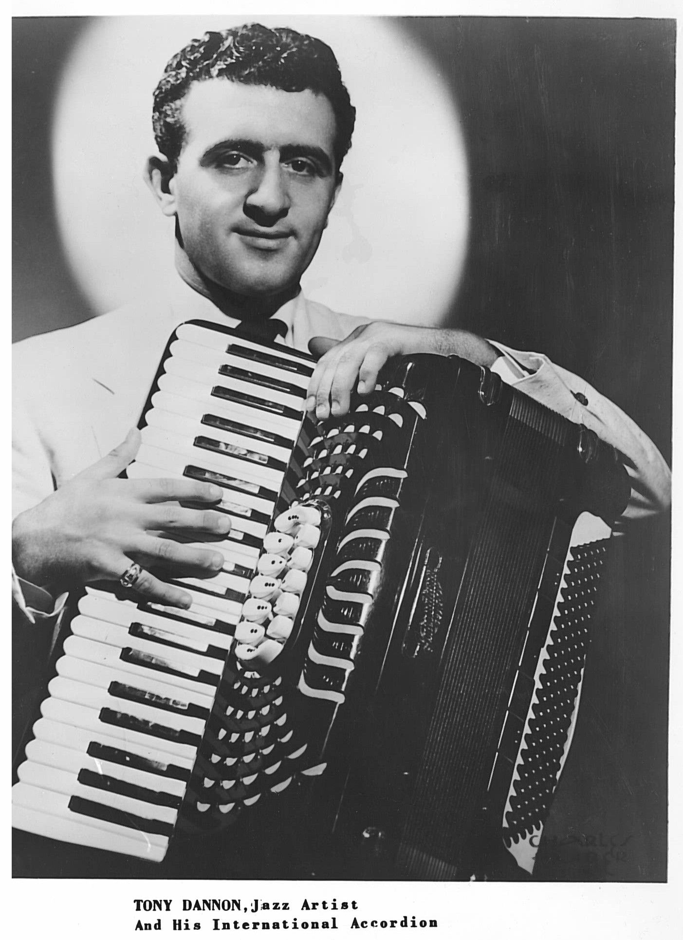 Joe Recchia Michigan Accordionist Tony Dannon