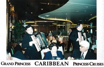 Performing on Grand Princess Cruise Line with John Smoltz somewhere in the Caribbean!
