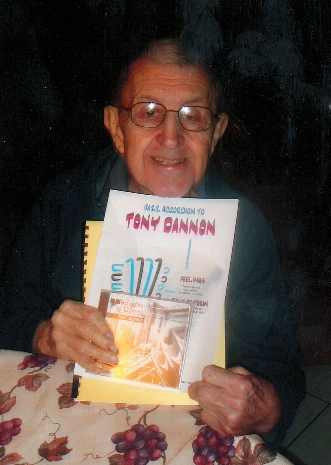 Joe Recchia Michigan Accordionist Tony Dannon