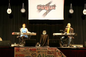 Dueling Pianos; Smithfest; Lowell, MA; October 2014
