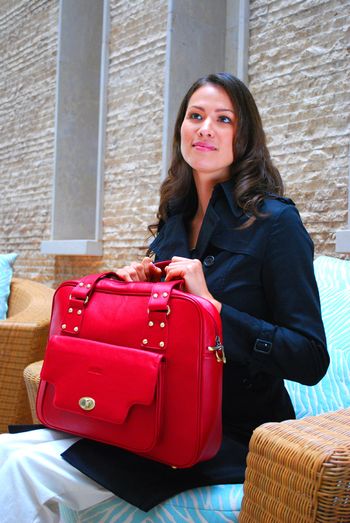 Terry Matsuoka- Style Sync Handbag Red
