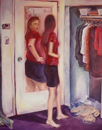 Terry Matsuoka- Reflection oil on canvas, available
