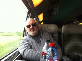Gerard on TGV heading back to Paris.
