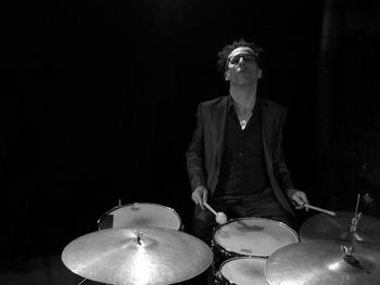 Mourad Benhammou drummer in Paris
