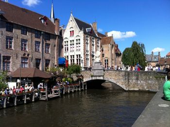 Canal in Bruges Belgium
