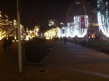 Christmas lights Tokyo.
