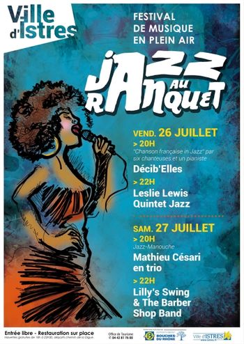 Jazz au Ranquet Poster 2019.

