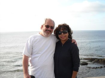 Leslie & Gerard in La Jolla, California.
