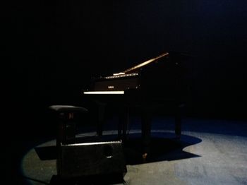 Piano, Pre-concert L'Entrepot in Bordeaux, FR.

