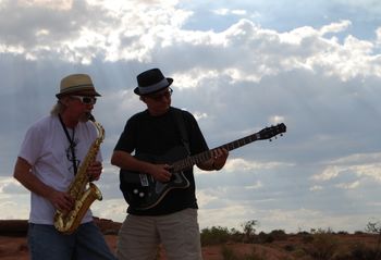 Arizona Alto sax and Baritone guitar
