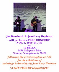 Art Show and Free Concert - Joan Levy Hepburn and Joe Bouchard