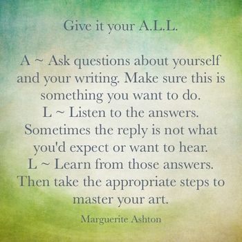 Marguerite Ashton Writing Quote 4
