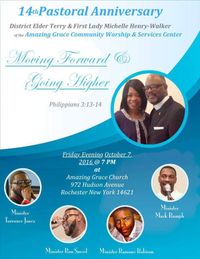 "Moving Forward & Going Higher" Pastoral Anniversary Service