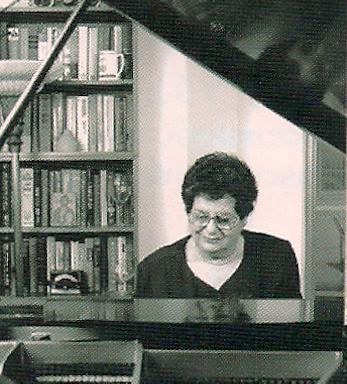 Anna Counelis, Organist since 1941
