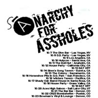 Christophe Tour - W/ The Jackholes & Anarchy For Assholes