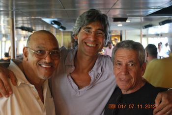 Phil Perry, Bill Zafiros,( Pres. Marquee Concerts ) Rich Engel Smooth Cruise
