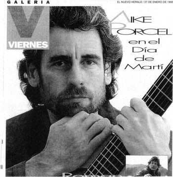 Interview / El Nuevo herald /Viernes Galeria Concert 1995
