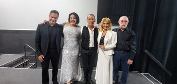 After the concert with guests: Rodrigo Aragon, Lucy Grau, Jorge Hernandez & Maestro Marlen Urbay
