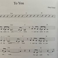 To You Lead Sheet