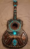 Blessed Mosaic Guitar