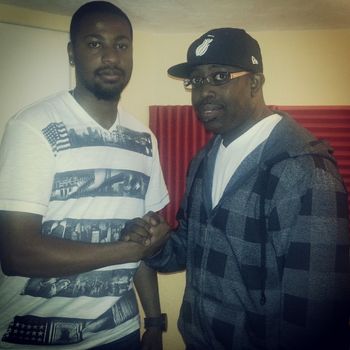 Here w/ my cuzzo Chris Sears ( studio  sessions)
