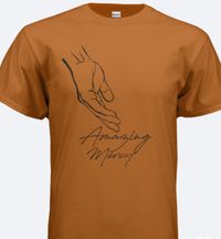 Amazing Mercy Texas Orange Tshirt
