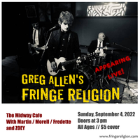 Greg Allen's Fringe Religion with Martin/Morell/Fredette and ZOEY