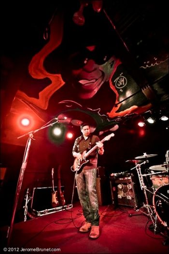 Mato  Moe's Alley Blues Club Santa Cruz, CA 6-3-12 Photo by Jerome Brunet
