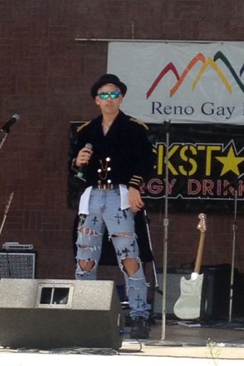 live 7 Reno Pride West End Girls candid
