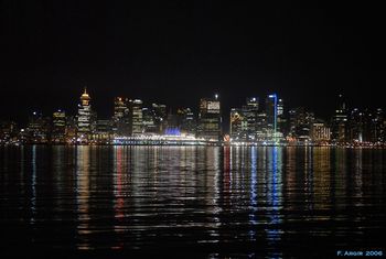 Vancouver, Canada After midnight
