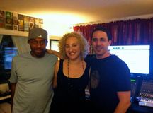 Chuck Treece (drums), Sami Hope, and Alfred Goodrich, producer.