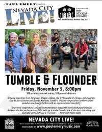 Nevada City Live! presents Cure-All Records Showcase with Flounder & Tumble