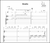 Breathe - Sheet Music