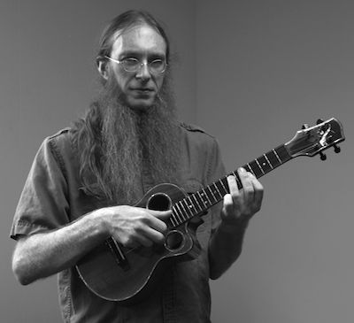 Steven Fox Playing the Ukulele