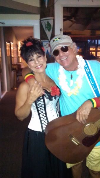 The Rose and "Jimmy Buffett" - Key West 2014

