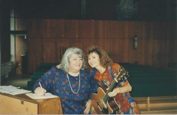 Robyn and Meg 1991
