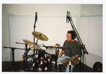 Recording at the Music Centre 1993
