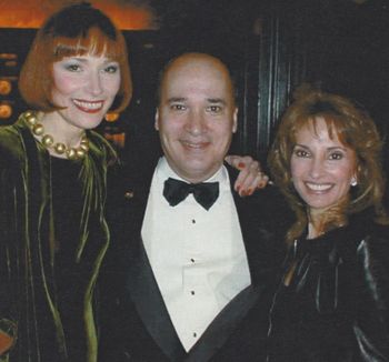 Don with Karen Akers and Susan Lucci
