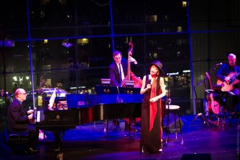 Don on piano, with Karen Akers, Tom Hubbard & Sean Harkness at Jazz at Lincoln Center NYC Photo by Takako Suzuki Harkness
