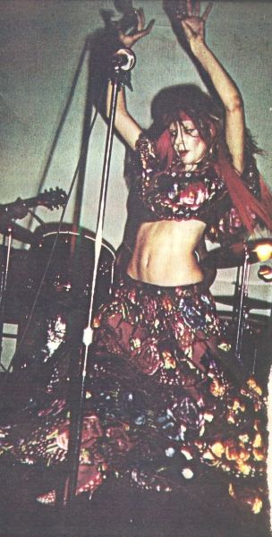 Daina Shukis at Folk City NYC March 14,1982
