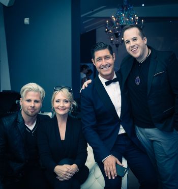 ISINA Gala w/ Vocal Producers, Tim Davis (2nd from right) & Coreen Sheehan (2nd from left).
