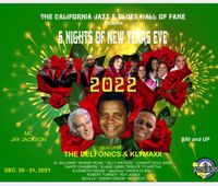 Calif. Jazz & Blues Hall of Fame presents: Nights of New Year's Eve 2021