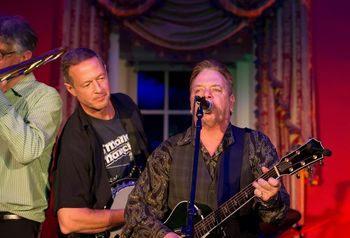 Performing with Maryland Governor Martin O'Malley, March 14, 2014 Government House, Annapolis, MD
