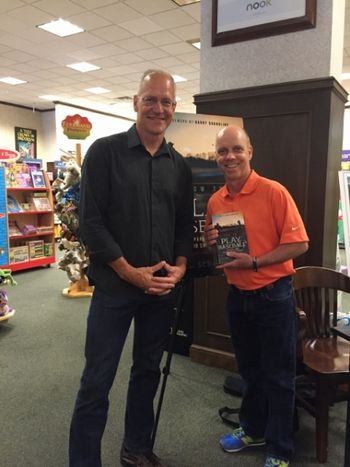 Scott Hamilton & Chuck Schumacher At Barnes & Noble Book Signing

