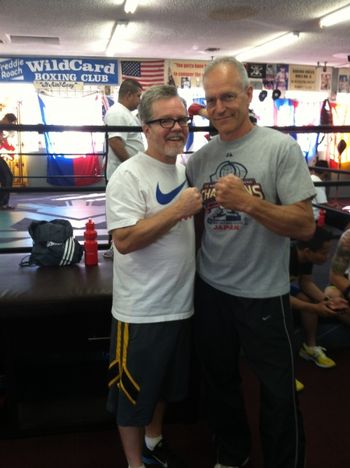 Freddie Roach & Chuck Schumacher Wild Card Boxing Gym, Hollywood,CA
