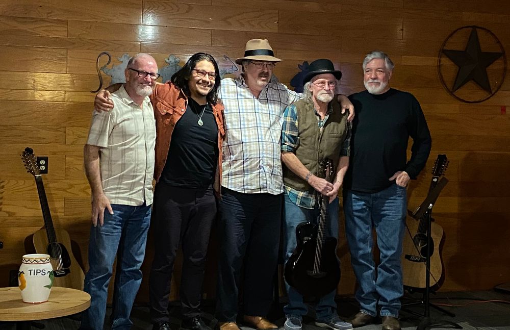 January 13, 2022 Songwriter Participants - Me (as the MC), Jonathan Contreras, Grant Collinsworth, Buck Douglas, and Wes Gundersen.