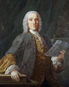 Domenico Scarlatti painting by Domingo Antonio Velasco